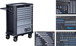 BGS 5051 Gereedschapswagen gevuld | 8 Laden | 296-delig