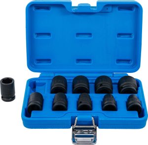 BGS 74296 Krachtdoppen set | Inch 6-kant | 1/2" | 10-delig