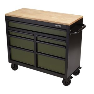 BUNKER D08221 Gereedschapswagen / werkbank 104cm, groen
