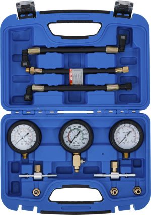 BGS 74355 Brandstof- en compressiedruk tester | voor motorfietsen | 11-delig