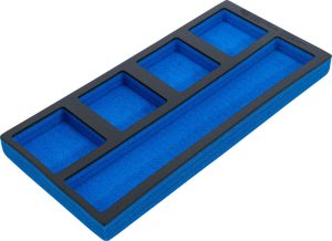 BGS 74362 Lege module met 5 vakken | 408 x 189 x 32 mm