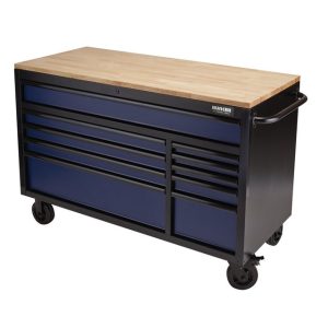 BUNKER D08237 BUNKER Gereedschapswagen / werkbank 142cm, blauw