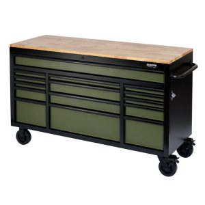 BUNKER D10368 BUNKER Gereedschapswagen / werkbank 155cm, groen