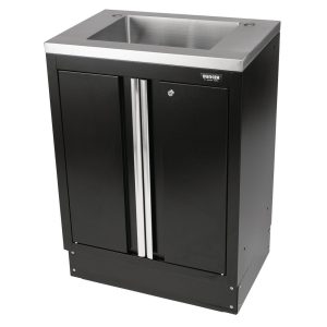 BUNKER D31034 Modulaire vloerkast met gootsteen, 2 deuren