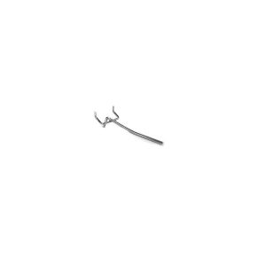 BUNKER D10093 Steekhaak enkel 60mm tbv achterpaneel, 25dlg