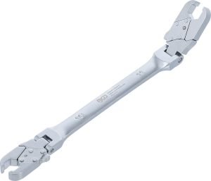BGS 73360 Remleiding sleutel met ratelfunctie | 10 x 11 mm