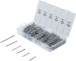 BGS 8048-1 Splitpen assortiment | roestvrij staal | Ø 1,6 - 4,0 mm | 555-dlg.