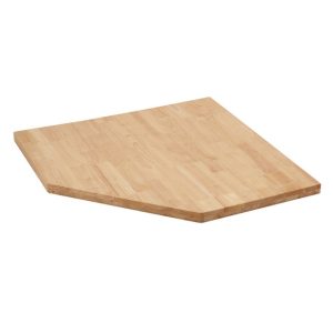 BUNKER D33210 Modulaire hardhouten werkblad voor hoekkast
