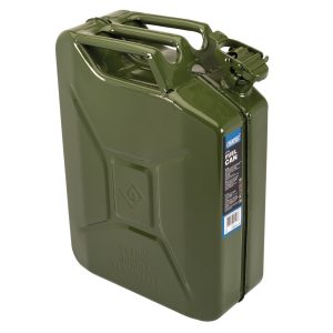 DRAPER D07218 Jerrycan staal, 20L, groen