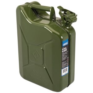 DRAPER D07610 Jerrycan staal, 10L, groen