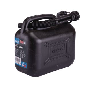 DRAPER D09053 Jerrycan kunststof, 5L, zwart