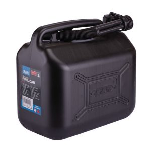 DRAPER D09058 Jerrycan kunststof, 10L, zwart