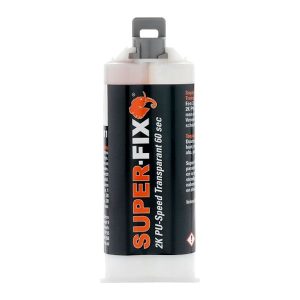SUPER FIX 1601011 2K PU speed lijm | 60 sec | Transparant | 50ml