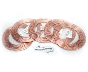 Buigtang BGS-70189 en 5x Remleiding koper Ø 4,75mm x 5 meter (3/16")