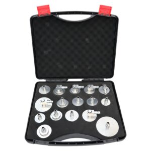WT-3100 Remontluchter adapter set | 17-delig