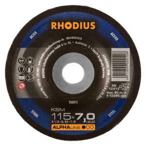 RHODIUS R200013 Afbraamschijf Ø115x7x22,23mm