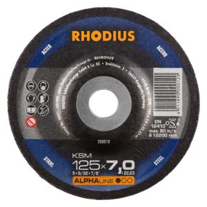 RHODIUS R200018 Afbraamschijf Ø125x7x22,23mm