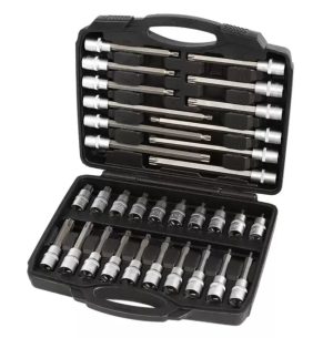 WT-8043 Bitdoppen set | 1/2" aansluiting | Torx | 32-delig