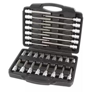 WT-8044 Bitdoppen set | 1/2" aansluiting | Inbus | 30-delig