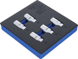 BGS 74388 Slotbout doppen set voor Tesla | 5-delig