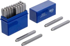 BGS 2030 Slagletterset | Letterpons | 3 mm