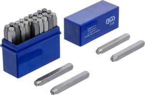 BGS 2032 Slagletterset | Letterpons | 5 mm