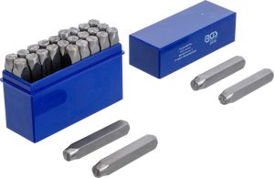 BGS 2034 Slagletterset | Letterpons | 8 mm