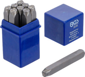 BGS 3036 Slagcijferset | 6 mm