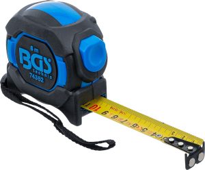 BGS 74352 Rolmaat, rolmeter | 25 mm x 8 meter