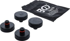 BGS 74378 Adapters voor garagekrik | voor Tesla Model 3, S, X, Y | 4 stuks