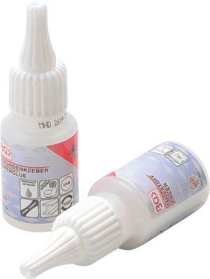 BGS 80617 Lijmreparatie set | 2-componentenlijm | industrielijm 20 g / granulaat 20 g