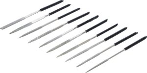 BGS 1920 Diamant vijlen set | recht | 140 x 3 mm | 10-delig