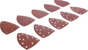 BGS 80819 Schuurpapier voor multischuurmachine | 145 x 100 mm | K 40 - 400 | 25-delig