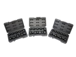 WT-8742 Stubby krachtdoppen set | Inbus, Torx, Veeltand | 28-delig