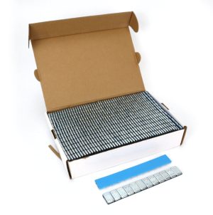 AL-50500 Plakgewichten voor velgen | 12 x 5 gram | Zilver | 100 stuks