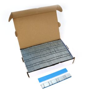AL-50501 Plakgewichten voor velgen | 5/10 gram | Zilver | 100 stuks