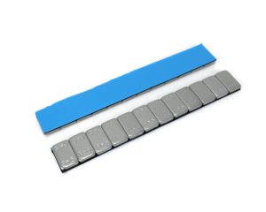 AL-50502L Plakgewichten voor velgen | 12 x 5 gram | Grijs | Losse strip