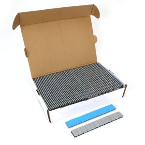 AL-50502 Plakgewichten voor velgen | 12 x 5 gram | Grijs | 100 stuks