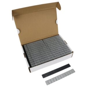 AL-50502 Plakgewichten voor velgen | 12 x 5 gram | Grijs | 100 stuks