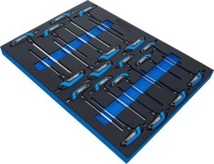BGS 4148 Schroevendraaier set T-greep | Torx | 3/3 module | 18-delig