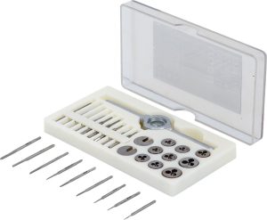 BGS 902 Draadsnijtap set | Kleine maten | M1 - M2,5 | 31-delig