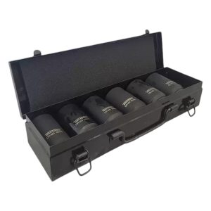 WT-8786 Krachtdoppen set | 3/4" | 12-kant | 6-delig