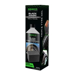 GECKO 687570 Black Magic Trim & Bandengel + Applicator Spons 300ml