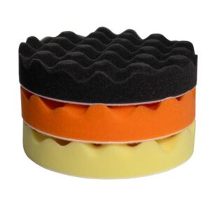 GECKO 687877 Polijstpads/Poetspads wafel | Ø150mm | 3-delig