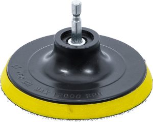 BGS 74370 Klittenband steunpad | voor BGS 74367 | 6,3 mm (1/4") aandrijving | Ø 100 mm