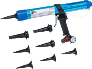 BGS 70336 Kitpistool op lucht | 8 verschillende mondstukken
