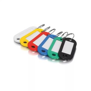 WT-8014 Sleutel labels | Diverse kleuren | 50 stuks
