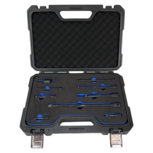 WT-8344 Kracht verlengstukken set | 1/4'', 3/8'' & 1/2'' | 9-delig