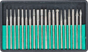 BGS 1607 Diamantgecoate slijp- en freesboor set | 20-delig