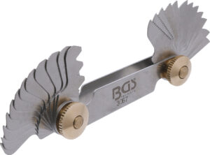 BGS 3067 Schroefdraad sjabloon set | 24-delig | metrisch 0,25 - 6,00 mm